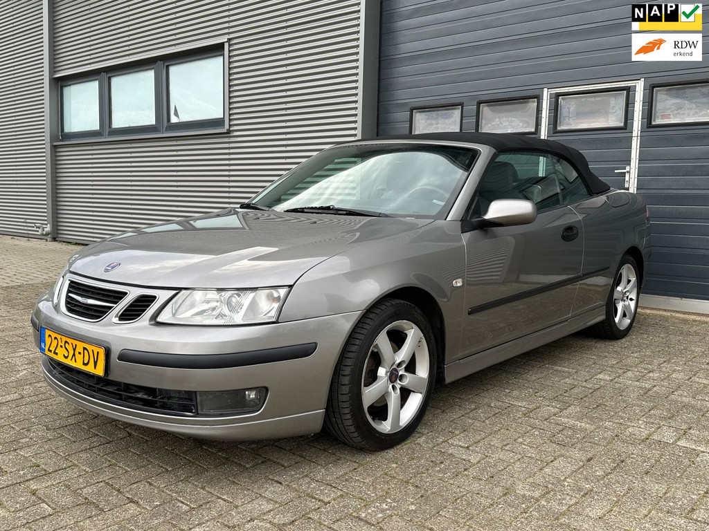 Saab 9-3 Cabrio 1.8t Vector AUTOMAAT - PDC - DEALER ONDERHOUDEN - NWE APK! 43102689-0.jpg | Autocentrum Klundert